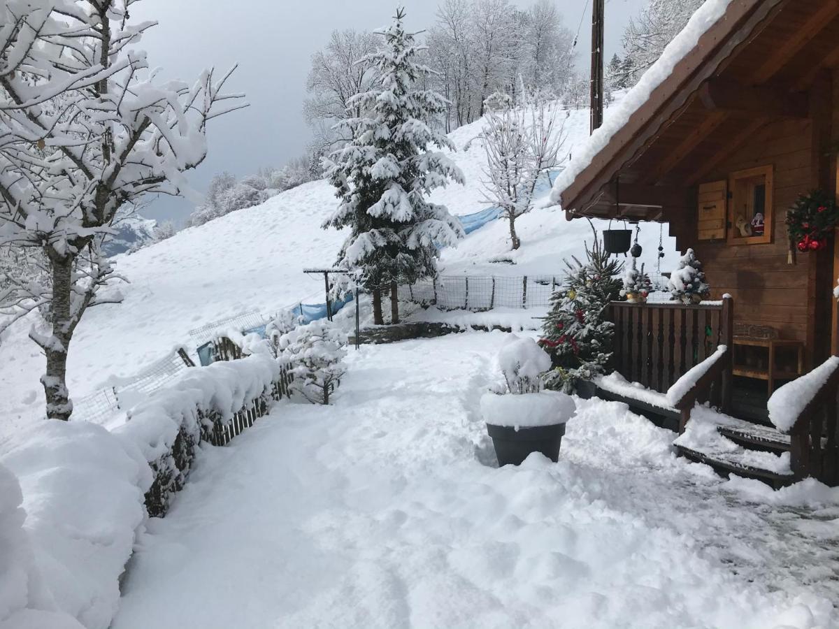 Le Blanc Nordique Villa Le Bouchet-Mont Charvin ภายนอก รูปภาพ